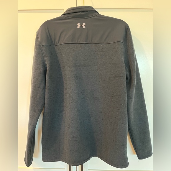 Under Armour Men's ColdGear Infrared Shield Jacket Charcoal Grey Black | Large - Picture 2 of 8